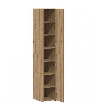 vidaXL Highboard Artisan Oak 30 x 42.5 x 185 cm