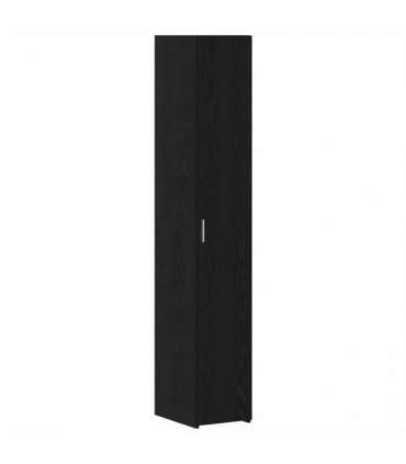 vidaXL Highboard Black Oak 30 x 42.5 x 185 cm