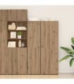 vidaXL Highboard Artisan Oak 45 x 42.5 x 185 cm