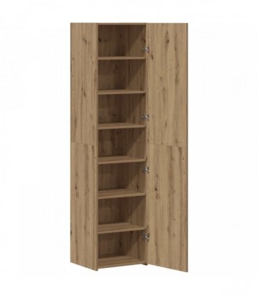 vidaXL Highboard Artisan Oak 45 x 42.5 x 185 cm
