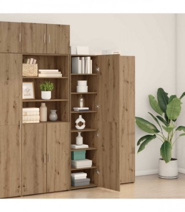 vidaXL Highboard Artisan Oak 45 x 42.5 x 185 cm
