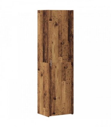 vidaXL Highboard Old Wood 50 x 42.5 x 185 cm