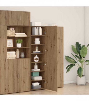 vidaXL Highboard Artisan Oak 50 x 42.5 x 185 cm