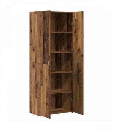 vidaXL Highboard Old Wood 70 x 42.5 x 185 cm