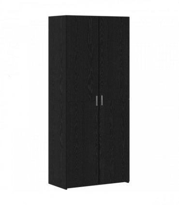 vidaXL Highboard Black Oak 80 x 42 x 185 cm