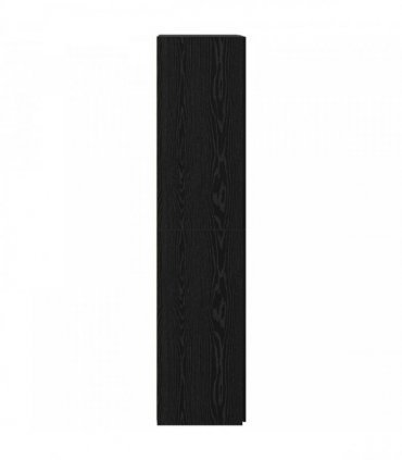 vidaXL Highboard Black Oak 80 x 42 x 185 cm