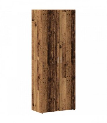 vidaXL Storage Cabinet 2 pcs Old Wood 70 x 42.5 x 225 cm