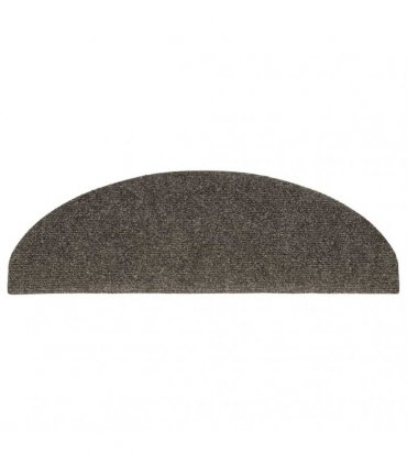 vidaXL Stair Mats Self-adhesive 30 pcs 65x21x4 cm Anthracite
