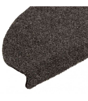 vidaXL Stair Mats Self-adhesive 30 pcs 65x21x4 cm Anthracite