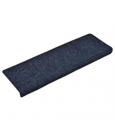 vidaXL Stair Mats Self-adhesive 30 pcs 65x21x4cm Blue Rectangular Edge