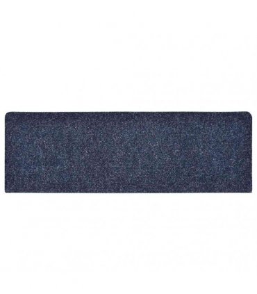 vidaXL Stair Mats Self-adhesive 30 pcs 65x21x4cm Blue Rectangular Edge