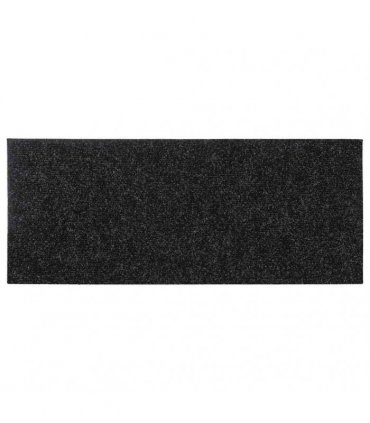 vidaXL Stair Mats Self-adhesive 30 pcs 60x25 cm Black Rectangular