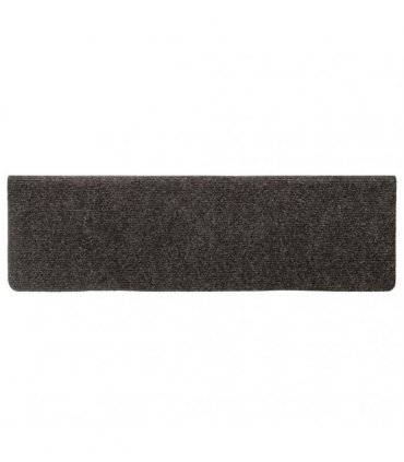 vidaXL Stair Mats Self-adhesive 20 pcs 65x21x4 cm Anthracite