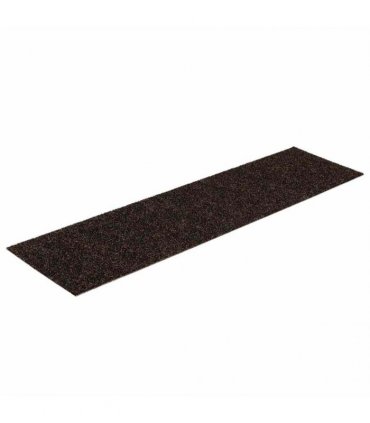 vidaXL Stair Mats Self-adhesive 30 pcs 76x20 cm Dark Brown Rectangular