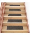 vidaXL Stair Mats Self-adhesive 30 pcs 76x20 cm Anthracite Rectangular