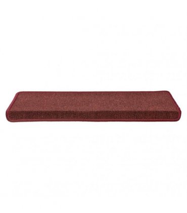 vidaXL Stair Mats 30 pcs 65x21x4 cm Bordeaux Rectangular Edge