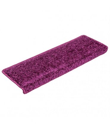 vidaXL Stair Mats 30 pcs 65x21x4 cm Violet Rectangular Edge