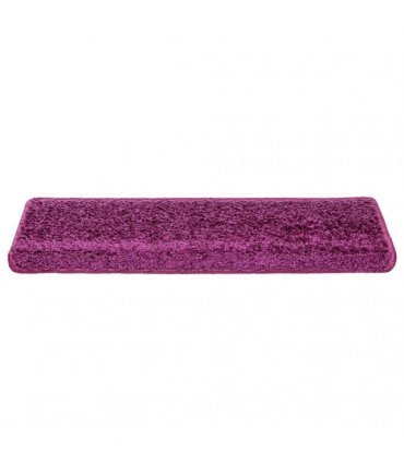 vidaXL Stair Mats 30 pcs 65x21x4 cm Violet Rectangular Edge