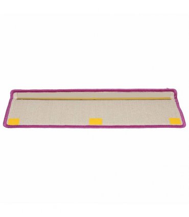 vidaXL Stair Mats 30 pcs 65x21x4 cm Violet Rectangular Edge