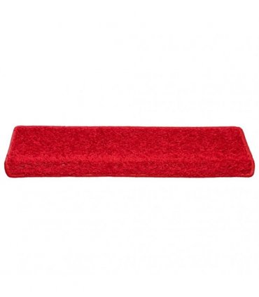 vidaXL Stair Mats 30 pcs 65x21x4 cm Red Rectangular Edge