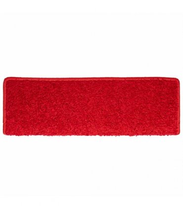 vidaXL Stair Mats 30 pcs 65x21x4 cm Red Rectangular Edge