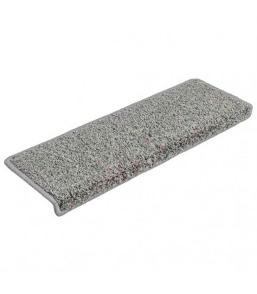 vidaXL Stair Mats 20 pcs 65x21x4 cm Grey Rectangular Edge