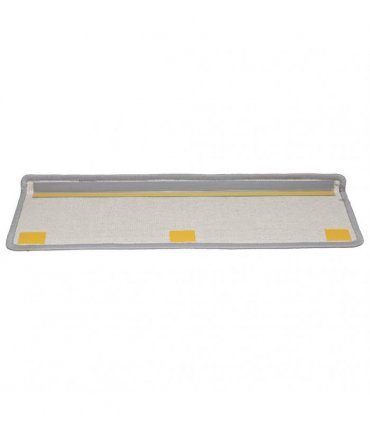 vidaXL Stair Mats 20 pcs 65x21x4 cm Grey Rectangular Edge