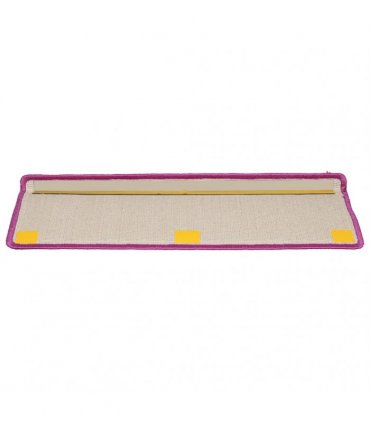 vidaXL Stair Mats 20 pcs 65x21x4 cm Violet Rectangular Edge