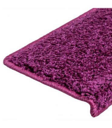 vidaXL Stair Mats 20 pcs 65x21x4 cm Violet Rectangular Edge