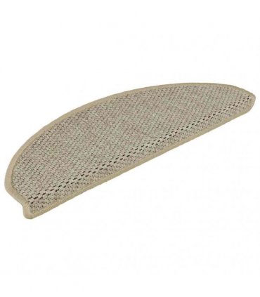 vidaXL Stair Mats Self-adhesive Sisal-Look 30pcs 65x21x4cm Light Green