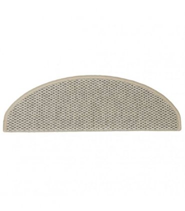 vidaXL Stair Mats Self-adhesive Sisal-Look 30pcs 65x21x4cm Light Green