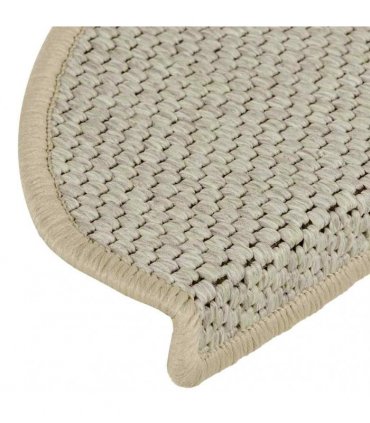 vidaXL Stair Mats Self-adhesive Sisal-Look 30pcs 65x21x4cm Light Green