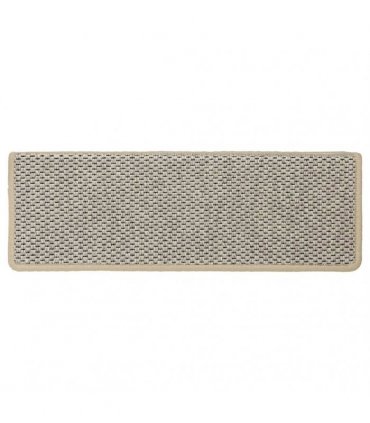 vidaXL Stair Mats Self-adhesive Sisal-Look 30pcs 65x21x4cm Light Green