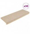 vidaXL Stair Mats Self-adhesive Sisal-Look 30 pcs 65x21x4 cm Berber