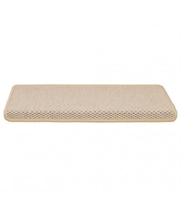 vidaXL Stair Mats Self-adhesive Sisal-Look 30 pcs 65x21x4 cm Berber