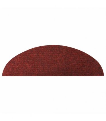 vidaXL Stair Mats Self-adhesive 30 pcs Red 56x17x3 cm