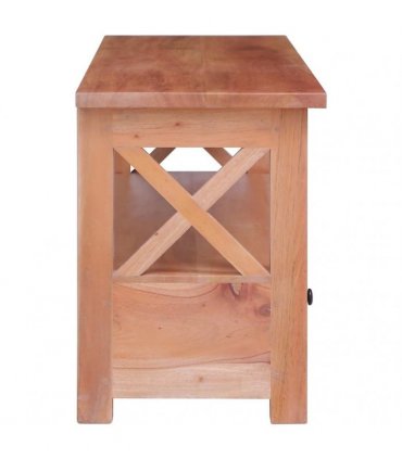 vidaXL TV Cabinet 115x30x40 cm Solid Mahogany Wood