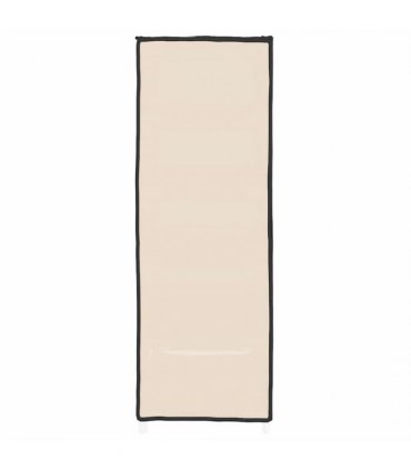 vidaXL Shoe Cabinet Cream 60x28x90 cm Fabric