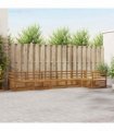 vidaXL Outdoor Sofa Set 6 pcs 6-Seaters Natural Solid Acacia Wood
