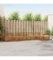 vidaXL Outdoor Sofa Set 6 pcs 6-Seaters Natural Solid Acacia Wood