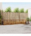 vidaXL Outdoor Sofa Set 6 pcs 6-Seaters Natural Solid Acacia Wood