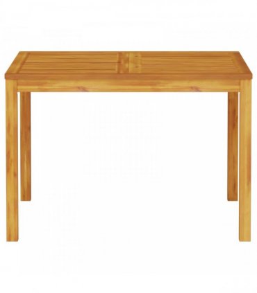 vidaXL Garden Dining Set 5 pcs Brown Solid Acacia Wood
