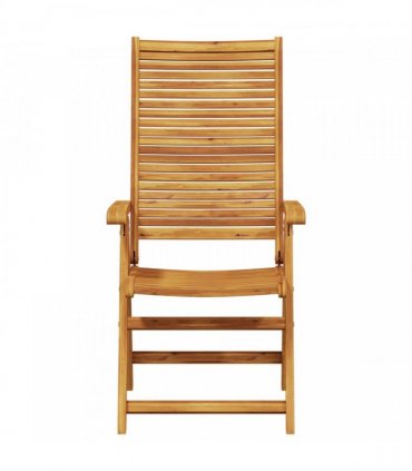 vidaXL Garden Dining Set 5 pcs Brown Solid Acacia Wood