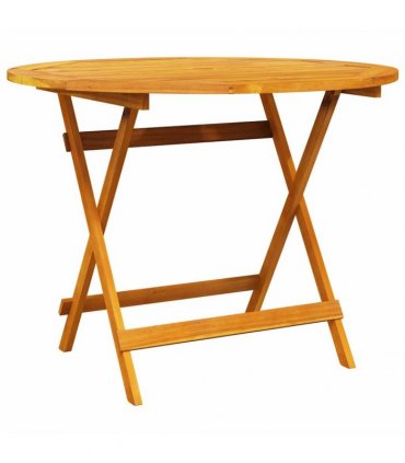 vidaXL Garden Dining Set 5 pcs Brown Solid Acacia Wood