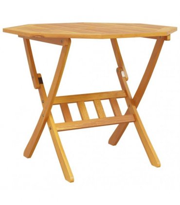 vidaXL Garden Dining Set 5 pcs Brown Solid Acacia Wood