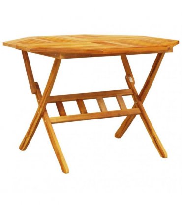 vidaXL Garden Dining Set 5 pcs Brown Solid Acacia Wood