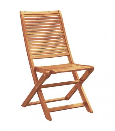vidaXL Garden Dining Set 5 pcs Brown Solid Acacia Wood