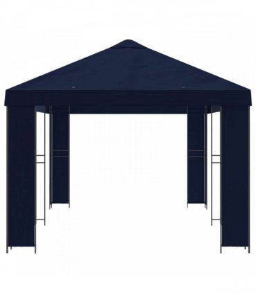 vidaXL Garden Gazebo 6 x 3 m Blue Polyester and Steel 190 gsm
