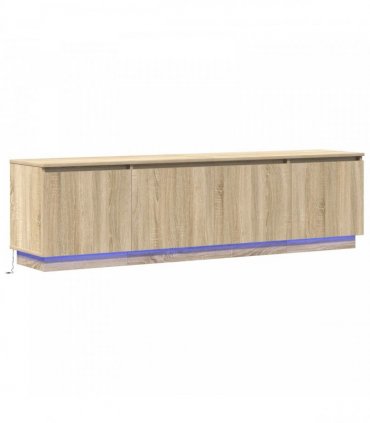 vidaXL TV Cabinet 180 x 38 x 49 cm Sonoma Oak Engineered Wood