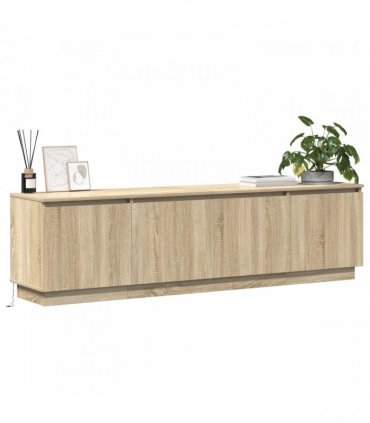 vidaXL TV Cabinet 180 x 38 x 49 cm Sonoma Oak Engineered Wood